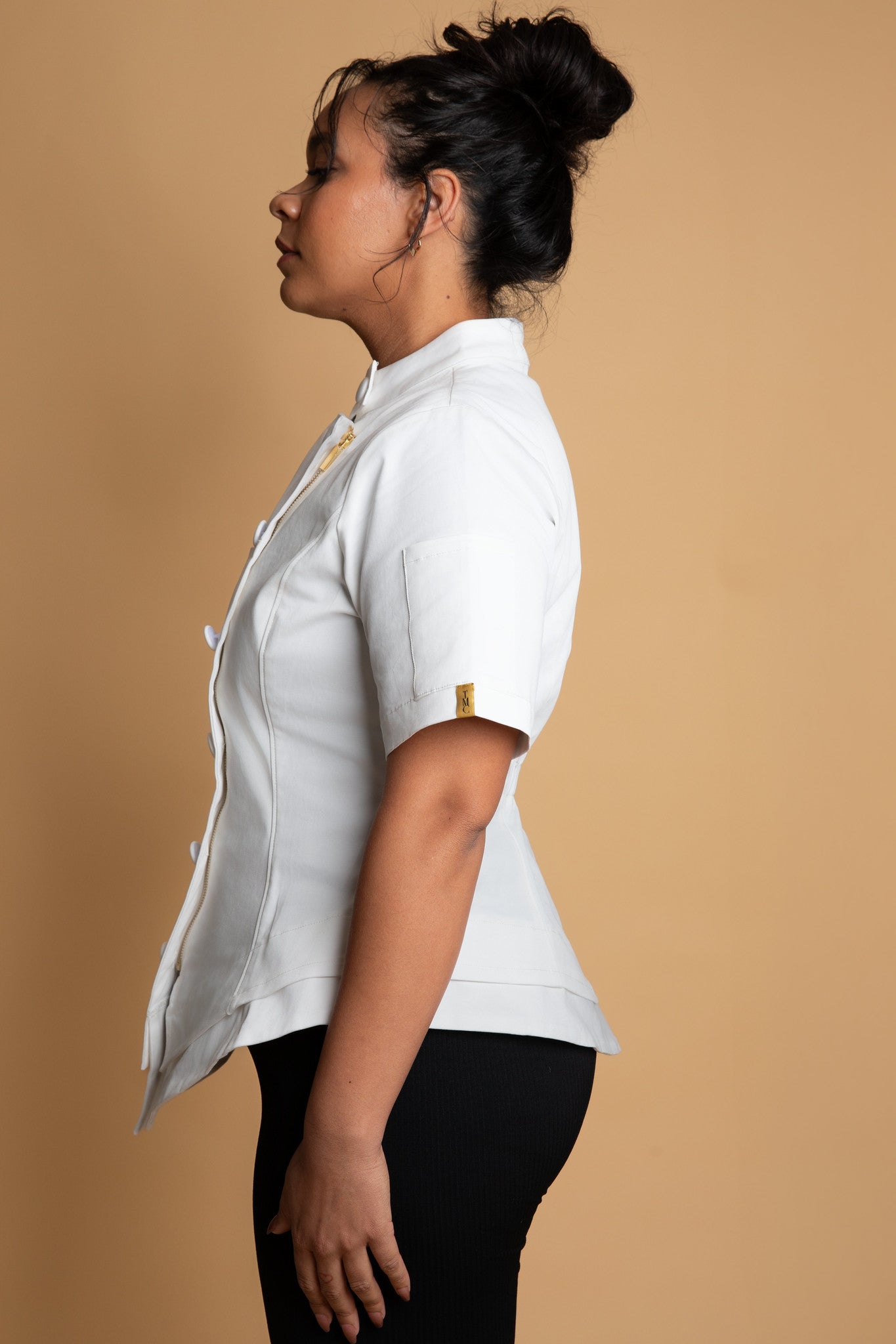 Signature short sleeve Coconut chef coat – size Large model