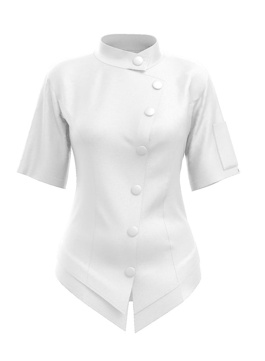 Coconut - Signature short sleeve chef coat