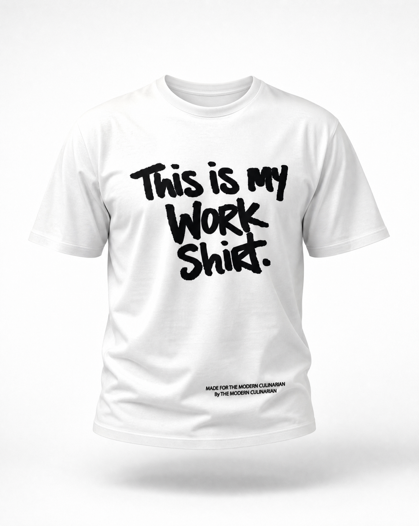 This Is My Work Shirt_white shirt_TMC
