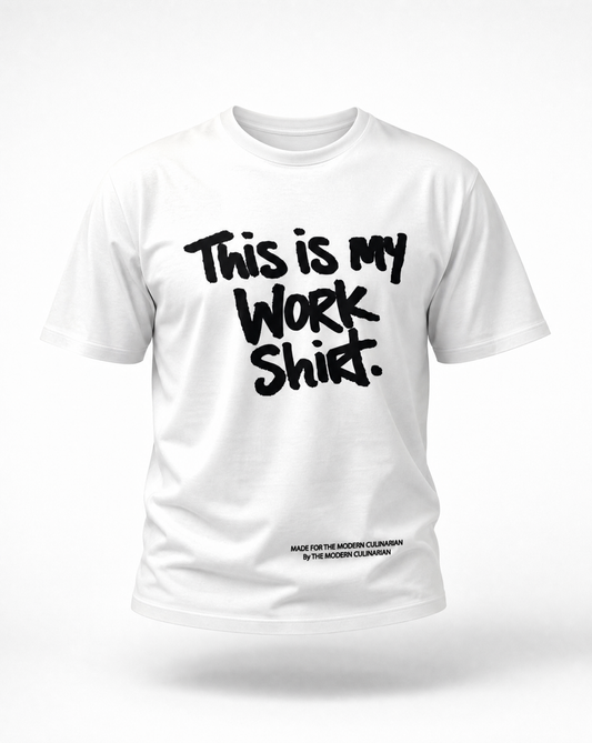 This Is My Work Shirt_white shirt_TMC