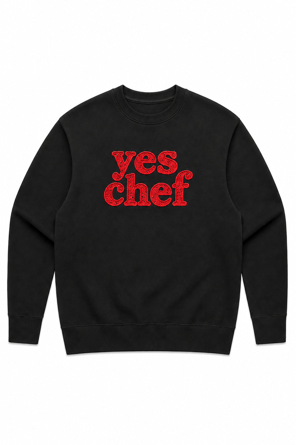 YES CHEF - relaxed crew sweatshirt