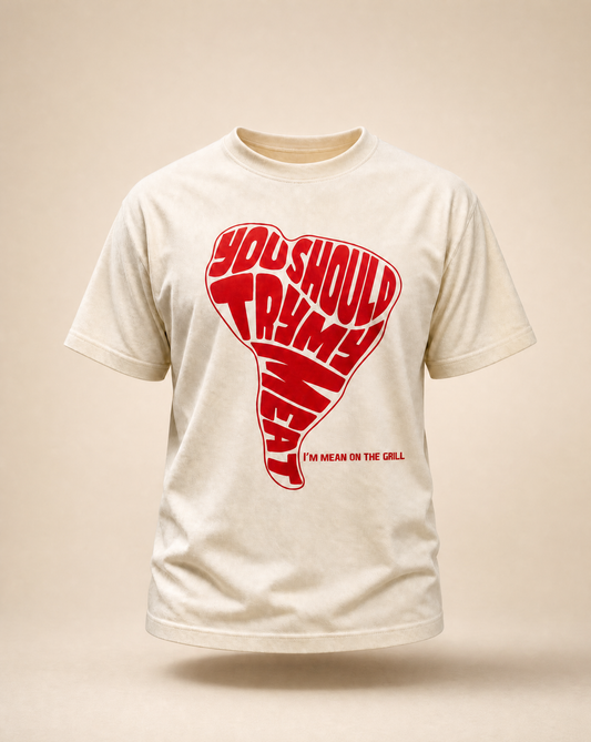 You Should Try My Meat - Men's Heavyweight Cotton T-shirt