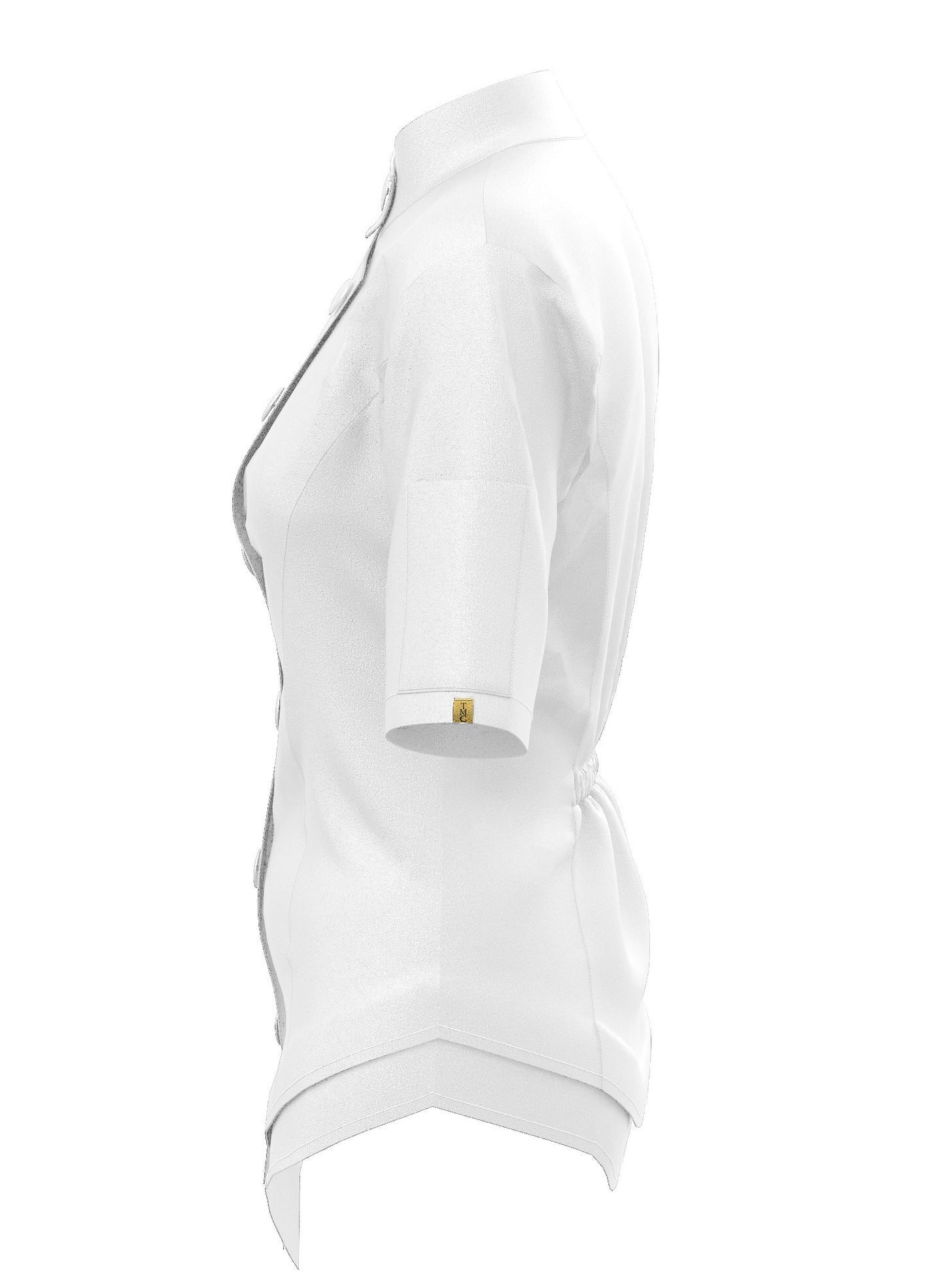 Coconut - Signature short sleeve chef coat